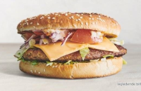 63. Bacon Cheese Okse Burger